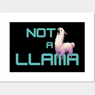 Not a Llama Posters and Art